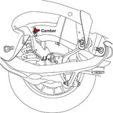 SPC Performance 07-17 GMC Acadia Rear Camber Adjustment Kit w/ xAxis - 82106