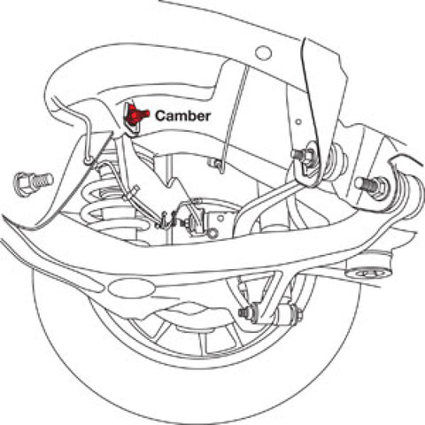 SPC Performance 07-17 GMC Acadia Rear Camber Adjustment Kit w/ xAxis - 82106