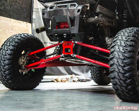 Agency Power Polaris RZR 1000/RS1/XP Turbo/RS1 Adjustable Rear Radius Arms - Red - AP-RZR-200-R