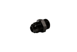 Fleece Performance Universal -8AN to 3/4in-16 Straight Male w/ O-Ring - Black - FPE-APT-34-08