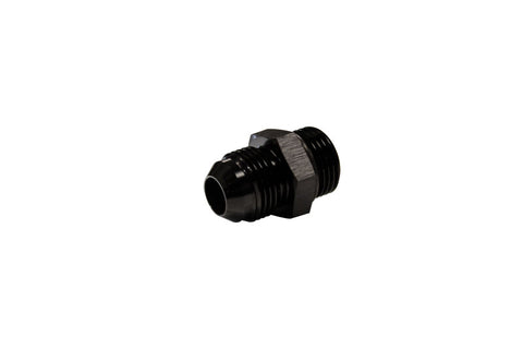 Fleece Performance Universal -8AN to 3/4in-16 Straight Male w/ O-Ring - Black - FPE-APT-34-08