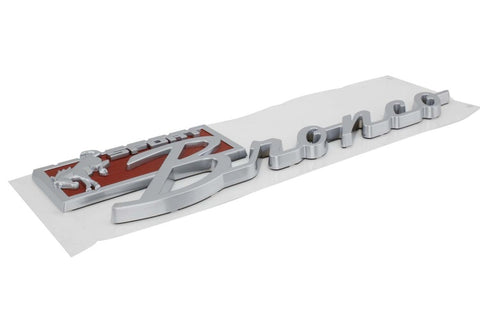 Ford Racing Bronco Sport Script Fender Badge Kit - M-1447-BSPRT