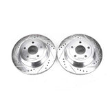 Power Stop 09-10 Chevrolet Cobalt Rear Evolution Drilled & Slotted Rotors - Pair - AR82141XPR