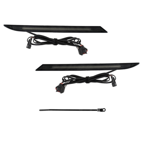 Form Lighting 2024+ Mustang LED Rear Reflector Smoked (Pair) - FL0095