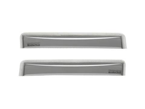WeatherTech 2015+ Audi A3 Sedan Rear Side Window Deflectors - Light Smoke - 71754