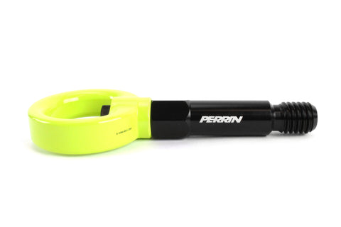 PERRIN 2020 Toyota Supra Tow Hook Kit (Rear) - Neon Yellow - PTP-BDY-250NY