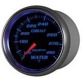Autometer Cobalt 66.7mm 140-280 degree F. Water Temprature  Gauge - 7931