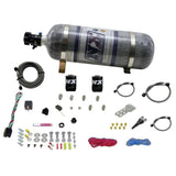 Nitrous Express Universal Single Nozzle Nitrous Kit for EFI w/Composite Bottle - 20915-12