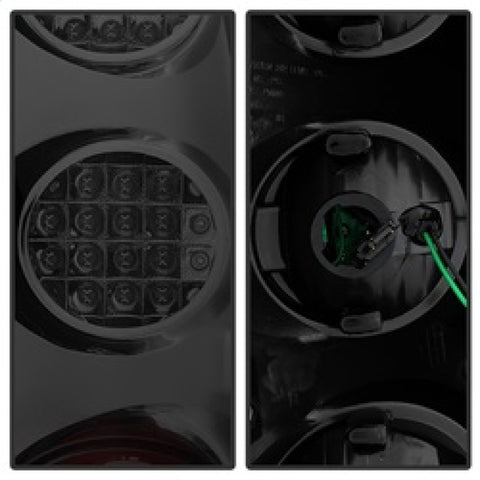 xTune Chevy Suburban/GMC Yukon/Yukon Denali 07-14 LED Tail Lights Smoked ALT-JH-CSUB07-LED-SM - 9031762