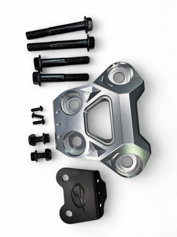 Elektric Offroad 2024+ Can Am Maverick R Radius Rod Plate Anodized Clear - RVMSM0017-C