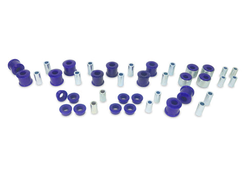 SuperPro 1991 Toyota Land Cruiser Base Front / Rear Vehicle Bushing Kit - 2 Deg. Caster Correction - KIT058ADJK