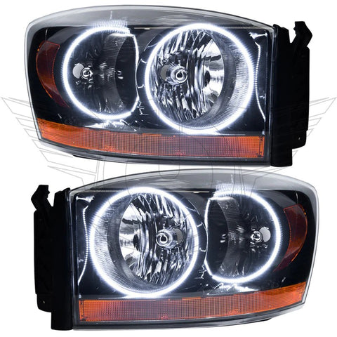 Oracle 06 Dodge Ram SMD HL - Black - ColorSHIFT w/ BC1 Controller - 7033-335
