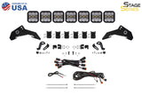 Diode Dynamics 19-25 Honda Talon SS5 Roof CrossLink Lightbar Pro Kit w/ Cool White Lens - DD7919