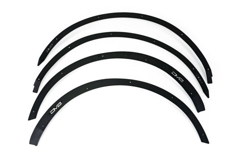 DV8 Offroad 21-22 Ford Bronco Fender Flare Deletes Set of 4 Front & Rear - FDBR-03