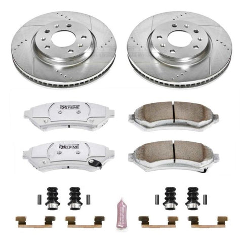 Power Stop 2004 Cadillac Seville Front Z26 Street Warrior Brake Kit - K2975-26