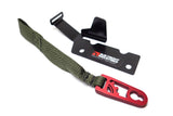 BuiltRight Industries 09-20 Ford F-150/Raptor (09-14 SuperCrew Only) Rear Seat Release - Olive Strap - 100115