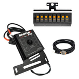 sPOD 07-08 Jeep Wrangler JK BantamX w/Red LED Switch Panel - 870080