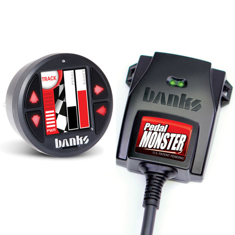 Banks Power Pedal Monster Kit w/iDash SuperGauge - 07-19 Ram 2500/3500 / 11-20 Ford F-Series 6.7L - 64312-C