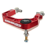 Camburg Toyota Tundra 2WD/4WD 07-21 KINETIK V2 Performance Billet Uniball Upper Arms (Red) - CAM-310187-RED