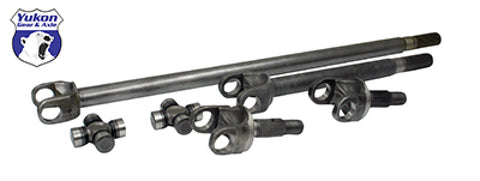 Yukon Gear 4340 Chrome-Moly Replacement Axle Kit For 07-13 Dana 30 Front / Non-Rubicon JK - YA W24164