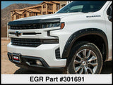 EGR 2019 Chevy 1500 Super Guard Hood Guard - Dark Smoke - 301691