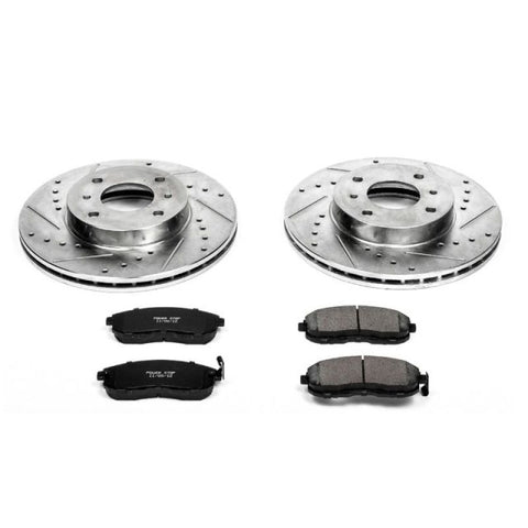Power Stop 99-02 Infiniti G20 Front Z23 Evolution Sport Brake Kit - K749