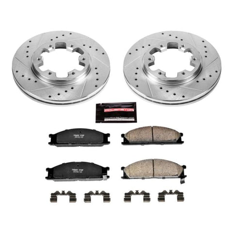 Power Stop 86-94 Nissan D21 Front Z23 Evolution Sport Brake Kit - K4837