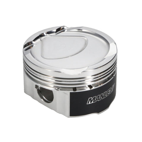 Manley 2013+ Subaru BRZ 86.50mm +.5mm Bore -11.4cc Dish 10.0:1 CR Platinum Series Piston Set - 632605C-4