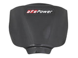 aFe MagnumFORCE Intake Rain Shield 15-16 Dodge Challenger SRT Hellcat 6.2L V8 (sc) - Carbon Finish - 54-12808-C