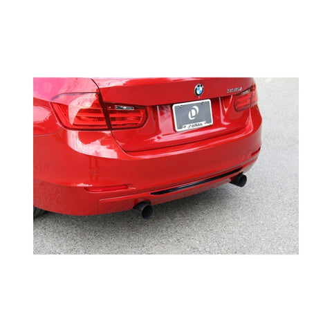 Dinan 12-15 BMW 335i (F30)/14-16 BMW 435i (F32) Free Flow Axleback Exhaust System - Black Tips - D660-0045-BLK
