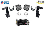 Diode Dynamics 15-21 Subaru WRX/STi Pro SS3 LED Ditch Light Kit - Yellow Combo - DD6615
