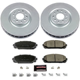 Power Stop 14-16 Jeep Cherokee Front Z17 Evolution Geomet Coated Brake Kit - CRK6540