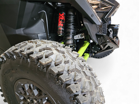 Elektric Offroad 2022-2025 Polaris Rzr Pro R/ Pro S/Turbo R Billet Front Winch Bumper Anodized Black - FWB610030