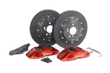 Dinan 15-18 BMW M3 Front Big Brake Kit - 370x32mm 4 Piston - Red - D290-1009-R