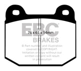 EBC 99-03 Mitsubishi Lancer Evolution 2.0 Turbo Bluestuff Rear Brake Pads - DP51538NDX