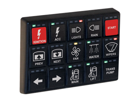 Rywire P30 Switch Panel (Keypad) - RY-MORISTECH-KEYPAD-12