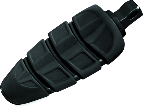 Kuryakyn Kinetic Peg With Male Mount Adapter Gloss Black - 4317