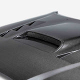 Seibon 05-11 Toyota Tacoma TS-Style Carbon Fiber Hood - HD05TYTA-TS