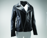 River Road Ironclad Classic Leather Jacket Black Womens - Small - 094376