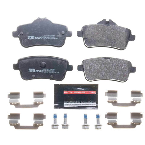 Power Stop 12-15 Mercedes-Benz ML350 Euro-Stop ECE-R90 Rear Brake Pads - ESP1974