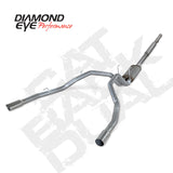 Diamond Eye KIT 3in CB DUAL SS: DODGE 1500 2009-12 HEMI - K3222S