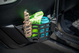DV8 Offroad 11-18 Jeep Wrangler JK 4 Door Only Rear Door Pocket Molle Panels - Black - MPJK-06