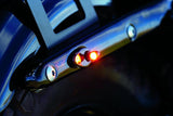 Kuryakyn Fender Strut Cover Plates Gloss Black - 2578