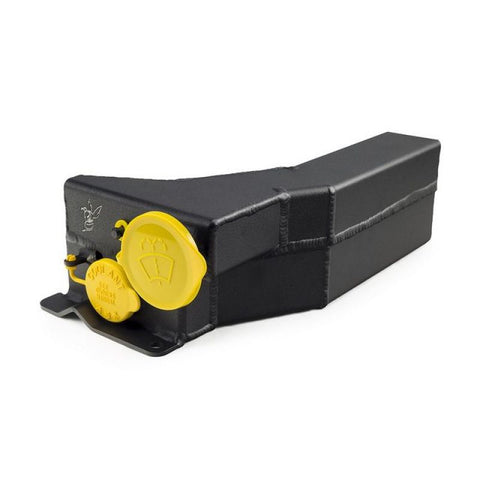 Killer B Dual Reservoir Tank (Wash / Coolant) for 08-14 Subaru WRX/STi - Black - DWR2-B