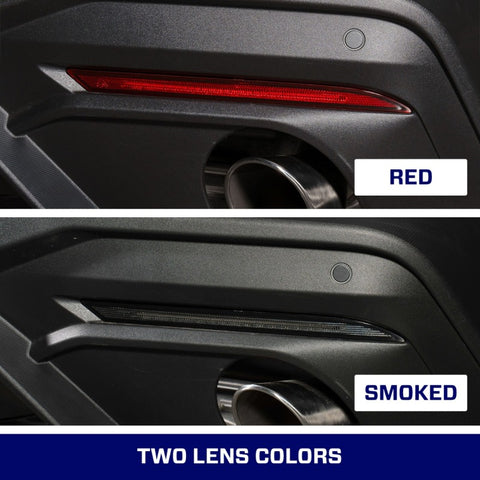 Form Lighting 2024+ Mustang LED Rear Reflector Smoked (Pair) - FL0095