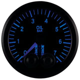 Autometer Stack 52mm 0-7 Bar M10 Male Pro-Control Oil Pressure Gauge - Black - ST3501