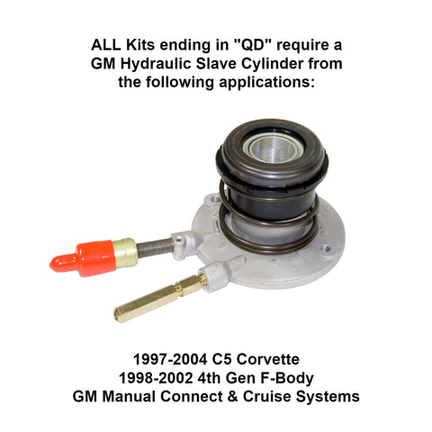 McLeod Hydraulic Conversion Kit 1963-72 Chevelle Firewall Kit W/Master Cylinder - 1434004QD