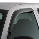 AVS 07-18 Jeep Wrangler (2 Door Only) Ventvisor Outside Mount Window Deflectors 2pc - Smoke - 92328