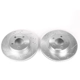 Power Stop 01-03 Ford Explorer Sport Front Evolution Drilled & Slotted Rotors - Pair - AR8586XPR