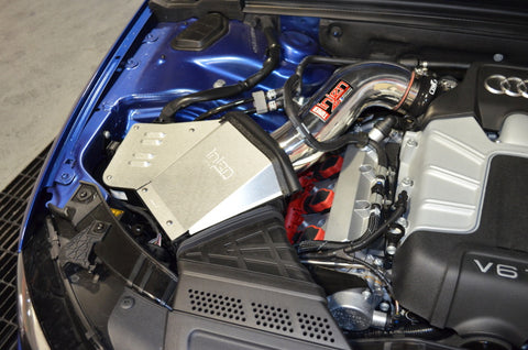 Injen 2015 Audi B8/S4 3.0L TFSI Supercharged Polished Short Ram Intake w/MR Technology & Heat Shield - SP3081P